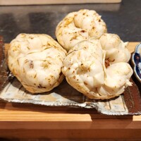 天ぷら浅沼 - 特大百合根