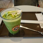 サンマルクカフェ - 京抹茶スムージー・ソフトクリーム載せ