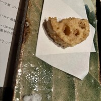 汐見 - れんこん天ぷら