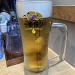 藁焼き鰹たたき明神丸 - 生ビール