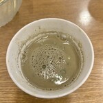 金麺と金蕎麦 - スープ割り