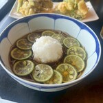 鎌倉 松原庵 - すだち鬼おろしそば