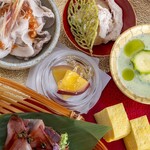 農人 - 料理写真:「和」のプレートには洋風なニュアンスを入れ親しみやすくも新しい発見を。