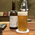 京町堀 なかむら - シルキーヴァイツェン(1,100円)