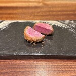 京町堀 なかむら - 山形県産 バークシャー50 ヒレ先