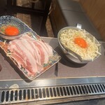 月島もんじゃ たまとや - モダン焼き