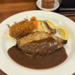 キッチン ノム - ハンバーグ&クリームコロッケ