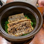 きたしんち 弓場慎之佑 - 太刀魚と万願寺唐辛子