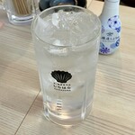 貝 刺身専門店 しらはら - 酎ハイ大550円