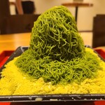 大和茶大福専門店GRANCHA - 抹茶は濃いめ