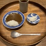 新門前 米村 - カレー…少なめで頼みました