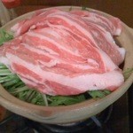 まもる - 豚ハリ鍋　３８０円