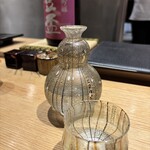 やきとり松岡 - 日本酒「豊盃」