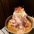 焼肉 にくなべ屋 神戸びいどろ - 料理写真:びいどろ名物「にくなべ」赤鍋 ２人前 ￥3360