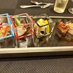 中国料理 翆陽 - 彩豊かな前菜盛り合わせ☆