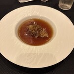 中国料理 翆陽 - 醤油ベースの優しいフカヒレスープ☆