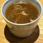 手打蕎麦 じゆうさん - 蕎麦湯