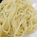 千茶屋 - 正油つけめん　700円　2014年9月