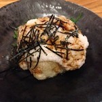 一保° - H.26.8.21.夜 揚げどうふのとろろがけ 450円