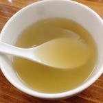 千茶屋 - 正油つけめん　700円　2014年9月