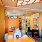 やぶ善 - 店内奥。