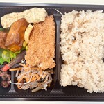 お弁当のかわの - 日替わり全景