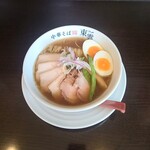 中華そば 東雲 - しょうゆチャーシュー味玉トッピング