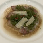 ラ・クープ - ヒラマサのカルパッチョ