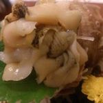 くろしお - つぶ貝刺身