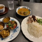 ポンニラペンspice - この日のスパイス料理一式