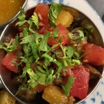 ポンニラペンspice - 茄子とトマトとバレンシアオレンジ