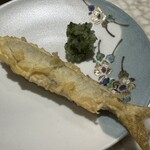 なかがわ - 稚あゆ 蓼酢おろしと一緒に