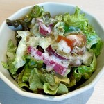 萩カリー - サラダ