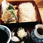 さらしな天ざるそば