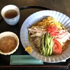 源吾茶屋 - 冷やし中華（税込1200円）と納豆もち（税込230円）