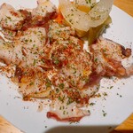 カスターニエ　軽井沢ローストチキン - 北海道産タコのガリシア風