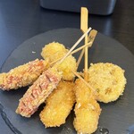 串カツ×串天×海鮮×日本酒 わらいや - 