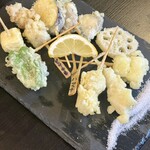 串カツ×串天×海鮮×日本酒 わらいや - 