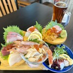 串カツ×串天×海鮮×日本酒 わらいや - 