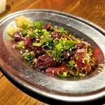 中落ち百円の居酒屋 まぐろんち - 合法レバ刺し