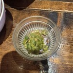 ハイ，ハウ アー ユー - 青唐辛子別皿