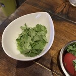 ハイ，ハウ アー ユー - パクチー別皿