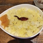 ハイ，ハウ アー ユー - うどん用の小ライス