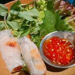 GINGER GRASS modern thai vietnamese - ベトナム風揚げ春巻き