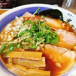 中華そば 半ざわ - ホタルイカ炊きラーメン（醤油）