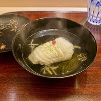 山﨑 - あいなめ椀 じゅんさい 黒もずく