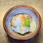 improv. - 炙り赤城どりコンフィ親子丼　500円