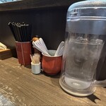 支那そばや - ｶｳﾝﾀｰ