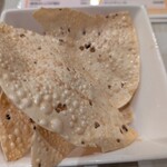 トプカ - サービスのインドのスナック。