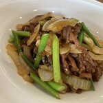 CHINESE DINING 瑞 - 香辣牛肉絲アップ